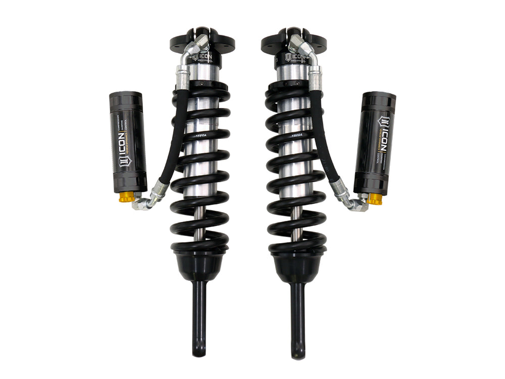 ICON 2005-2023 Toyota Tacoma, 2.5 VS Extended Travel, Remote Reservoir w/ CDCV Coilover Kit