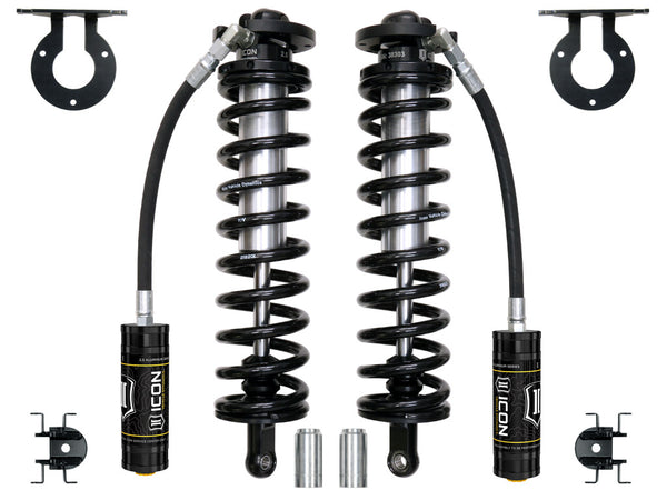 ICON 2005-2025 Ford F-250/F-350 Super Duty 4WD, 4-5.5” Lift, Front, V.S. 2.5 Series Coilover Conversion Kit, Remote Reservoir