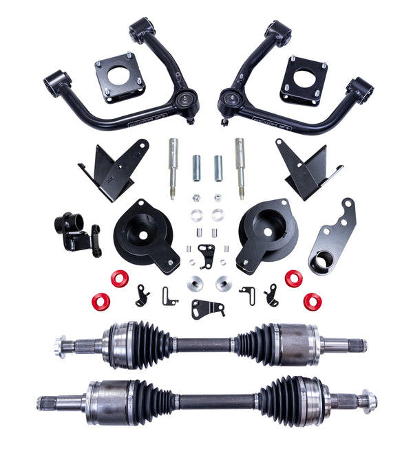 ReadyLift - 3'' SST Lift Kit equipped with Load-Leveling Rear Height Control Air Suspension or Adaptive Variable Suspension (AVS) and CV Axle - 69-52331