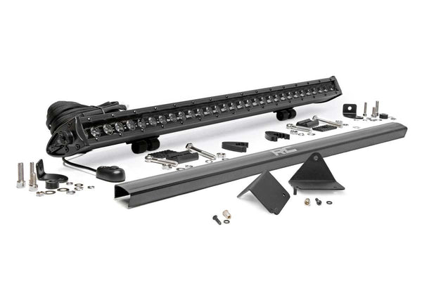 Rough Country - LED Light - Under Bed - 30" Black Single Row - Can-Am Defender HD 5/HD 8/HD 9/HD 10