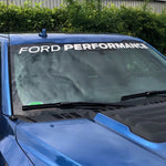 Ford Racing M-1820-F15A - Windshield Banner