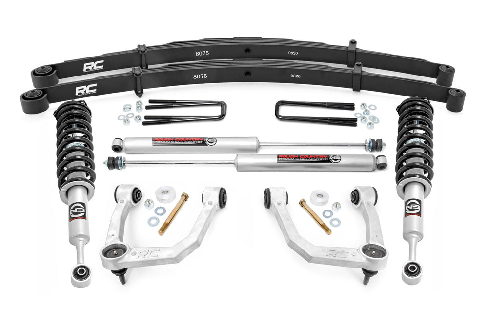 Rough Country - 3.5 Inch Lift Kit - UCA - N3 Struts - Toyota Tacoma 2WD/4WD (2005-2023)