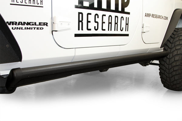 AMP Research - PowerStep Incl. OEM Style Illumination Black - 75122-01A