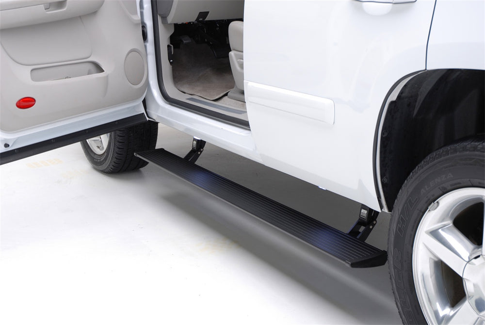 AMP Research - PowerStep Plug-N-Play System Incl. OEM Style Illumination Black - 76240-01A