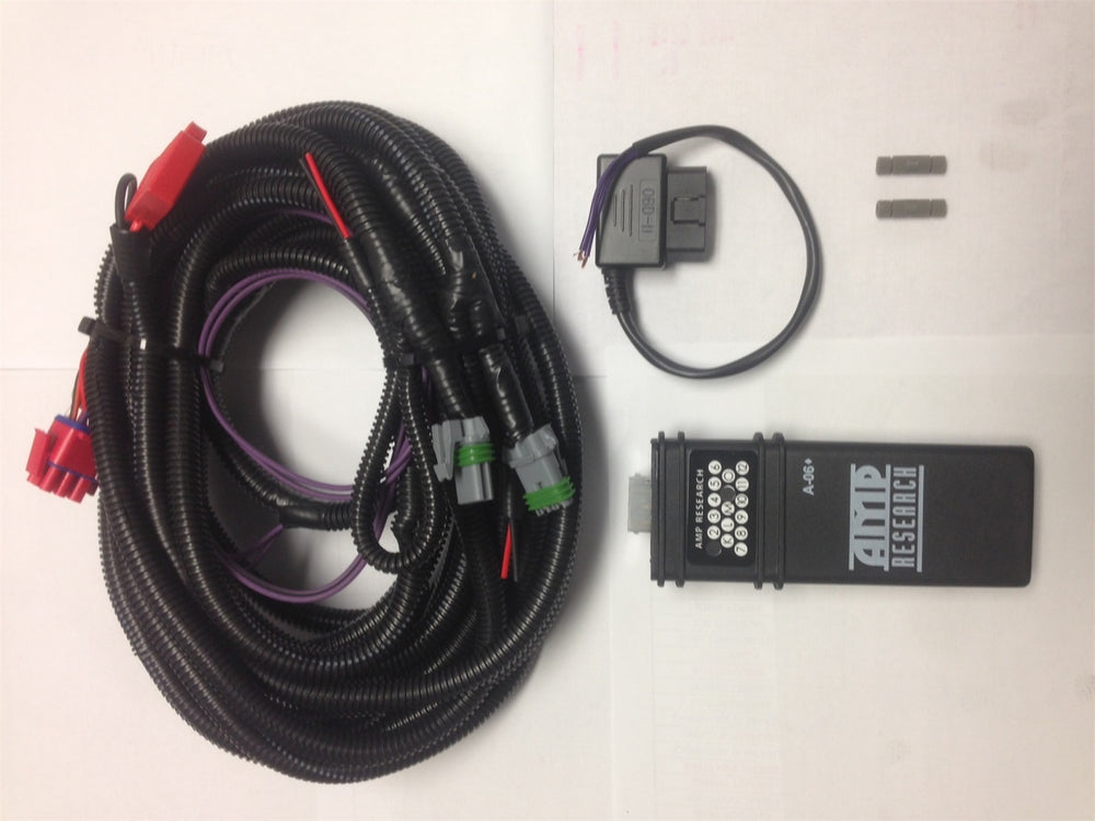 AMP Research - PowerStep Plug And Play Conversion Kit Black - 76401-01A