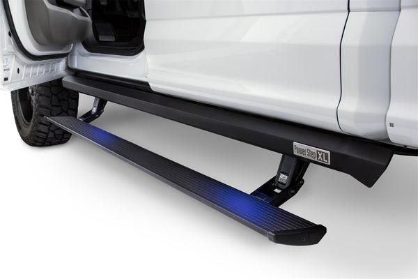 AMP Research - PowerStep XL Incl. OEM Style Illumination Black Non Plug-N-Play - 77106-01A