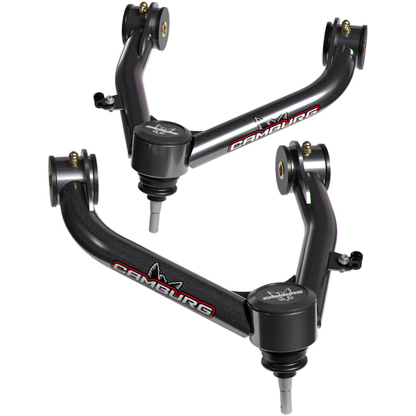 Camburg Engineering 2007-2016 Chevy/GMC Silverado/Sierra 1500 2WD/4WD | 2007-2016 Chevy/GMC Tahoe/Yukon Performance X-Joint XL Upper Control Arm Kit Small Taper
