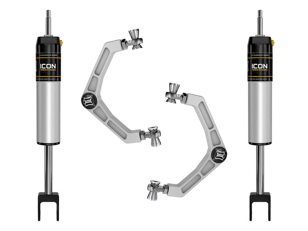 ICON 2020-Up GM 2500/3500 HD, 0-2” Lift 2.5 VS Shock System, Tubular UCA