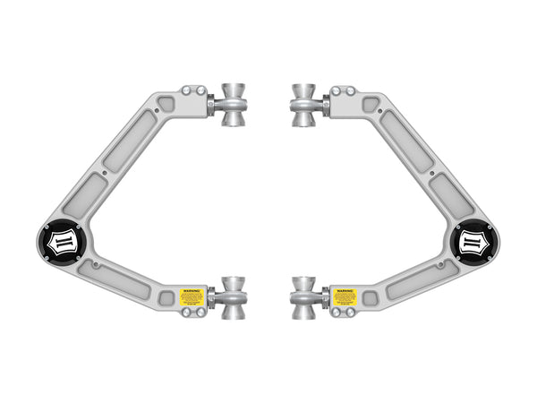 ICON 2023-2024 GMC Canyon/Chevrolet Colorado Trail Boss & ZR2, Billet Upper Control Arms, w/ Delta Joint PRO