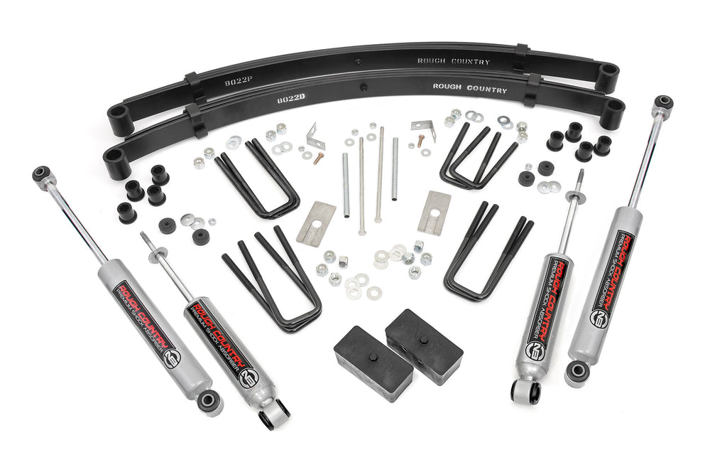Rough Country - 3 Inch Lift Kit - Toyota Truck 4WD (1979-1983)