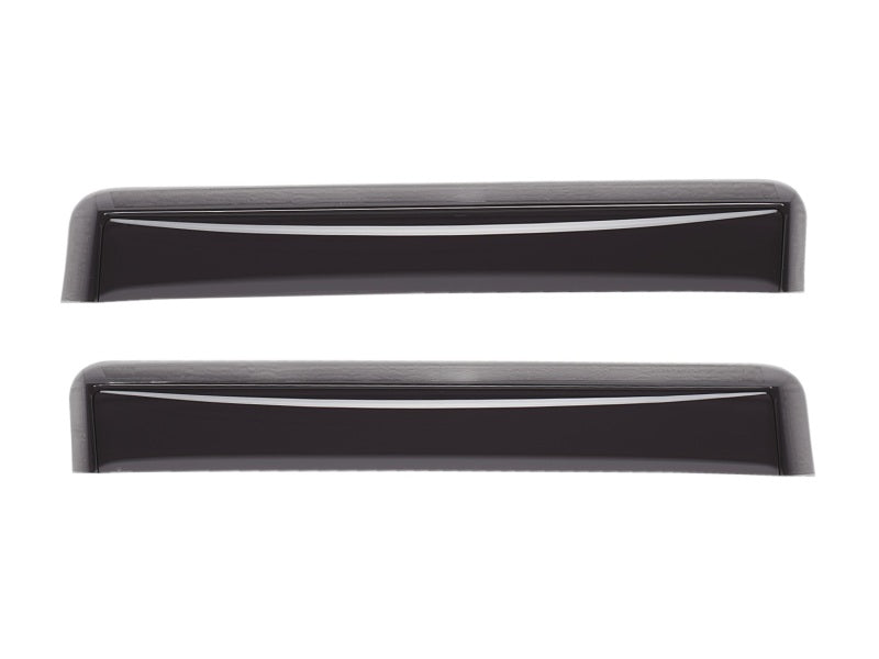 WeatherTech - Side Window Deflector; Rear; Dark Tint; - 811004
