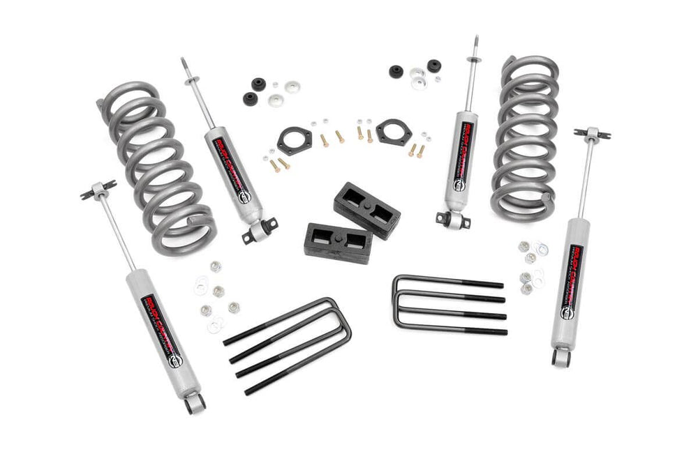 Rough Country - 2 Inch Lift Kit - Chevy C1500/K1500 Truck & SUV 2WD (1988-1999)