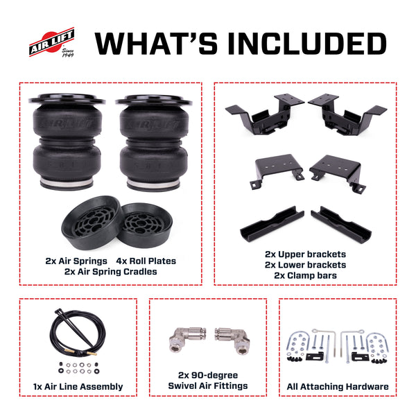 Air Lift - LoadLifter 5000 Ultimate air spring kit with Air Spring Cradles - 88408