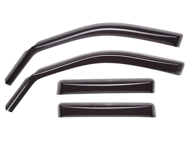 WeatherTech - WeatherTech 2020+ Toyota Highlander Front and Rear Side Window Deflectors - Dark Smoke - 821011
