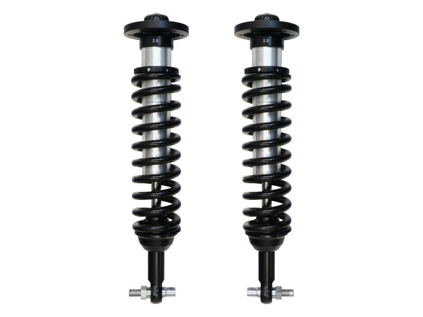 ICON 2014 Ford F-150 4WD, 0-2.63” Lift, Front, V.S. 2.5 Series Coilover Kit, Internal Reservoir