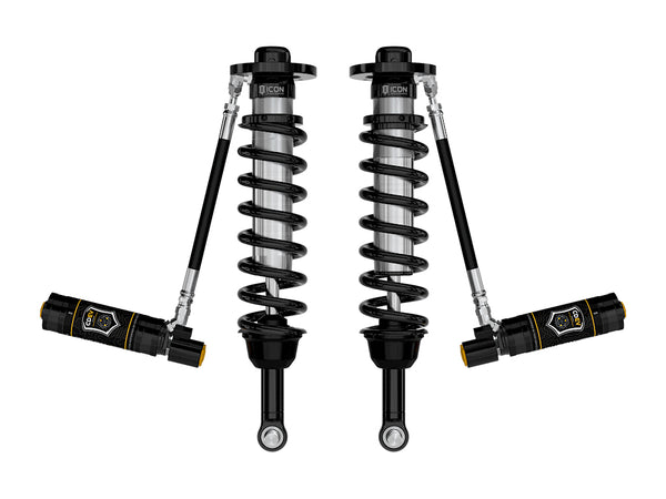 ICON 2021-2025 Ford F-150 4WD, 2.75-3.5" Lift, Front, V.S. 2.5 Series Coilovers, Remote Reservoir w/ CDEV, Pair