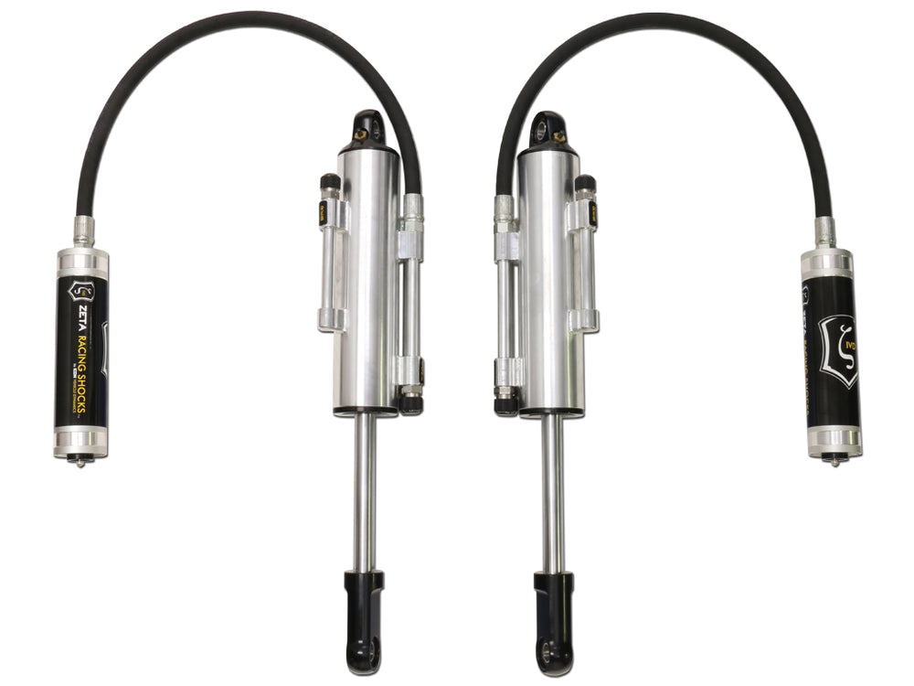 ICON 2010-14 Ford Raptor Front Secondary 3.0 Zeta Remote Reservoir Shocks, Pair