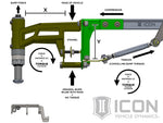 ICON Vehicle Dynamics 95121 - Suspension Bump Stop Kit