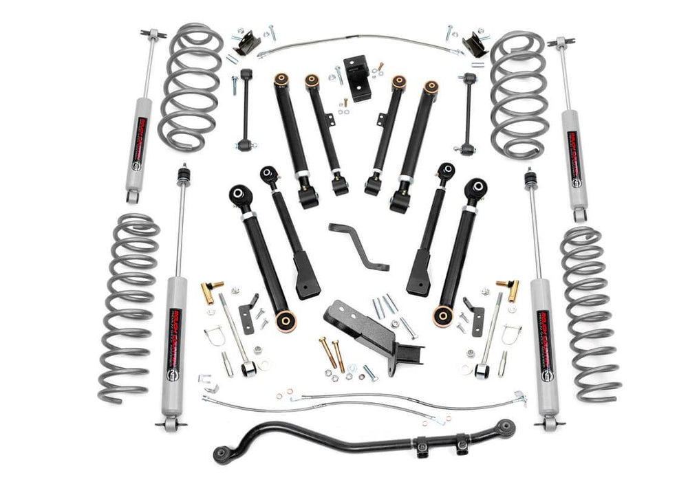 Rough Country - 6 Inch Lift Kit - X-Series - Jeep Wrangler TJ (97-06)/Wrangler Unlimited (04-06)
