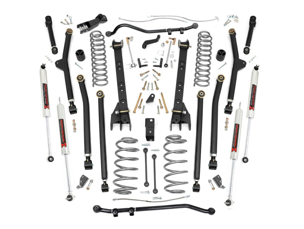 Rough Country - 4 Inch Lift Kit - Long Arm - M1 - Jeep Wrangler TJ 4WD (1997-2006)