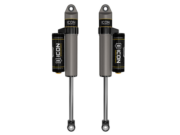 ICON 2021-2025 Ford F-150 4WD/F-150 Tremor, 0-2" Lift, Rear, V.S. 2.5 Aluminum Series Shock Absorbers, Piggyback Reservoir, Pair