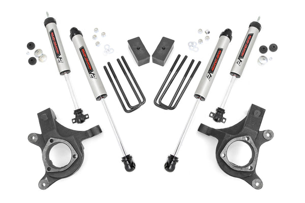 Rough Country - 3 inch Lift Kit - V2 - Chevy Silverado & GMC Sierra 1500 2WD (1999-2006 & Classic)