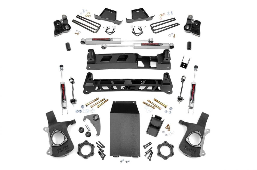 Rough Country - 4 Inch Lift Kit - Chevy Silverado & GMC Sierra 1500 4WD (1999-2006 & Classic)
