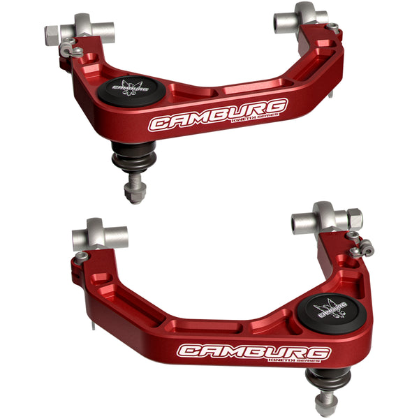 Camburg 2025 4Runner | 2024-2025 Tacoma | 2022-2025 Land Cruiser 300 | 2024-2025 Land Cruiser 250 | 2022-2025 Lexus LX600 | 2024-2025 GX550 KINETIK Series X-Joint XL Upper Control Arm Kit Red