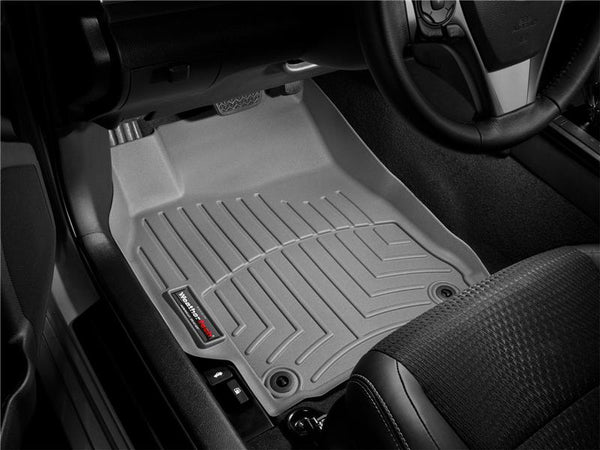 WeatherTech - WeatherTech 1st & Second Row Gray Floorliners - 14-20 Toyota Tundra - 464081-460939