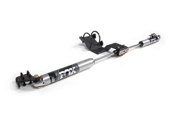 BDS Suspension - 2005-2026 Ford F250/F350 4WD 0-2" inch Steering Stabilizer Kit, 2.0 IFP Front -BDS2033DF
