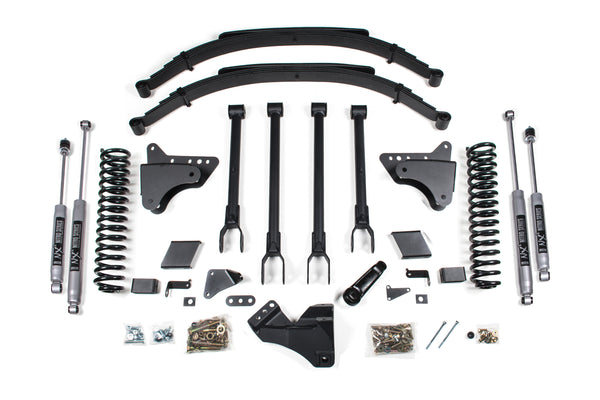BDS Suspension - 11-16 F250/350 8in 4-Link Sys - gas -BDS1501H