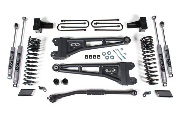 BDS Suspension - 2017-19 Ford F250/350 2.5in Radius Arm Lift - Diesel -BDS1543H