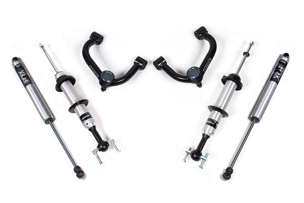 BDS Suspension - 2021-2025 Ford F150 4wd, 2" Suspension Lift Kit, BDS UCA w/o Sensor, 0" Rear Lif -BDS1911FSR