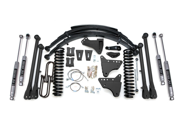 BDS Suspension - 05-07 F250/350 Gas 8/8 4-Link Spring Kit -BDS531H