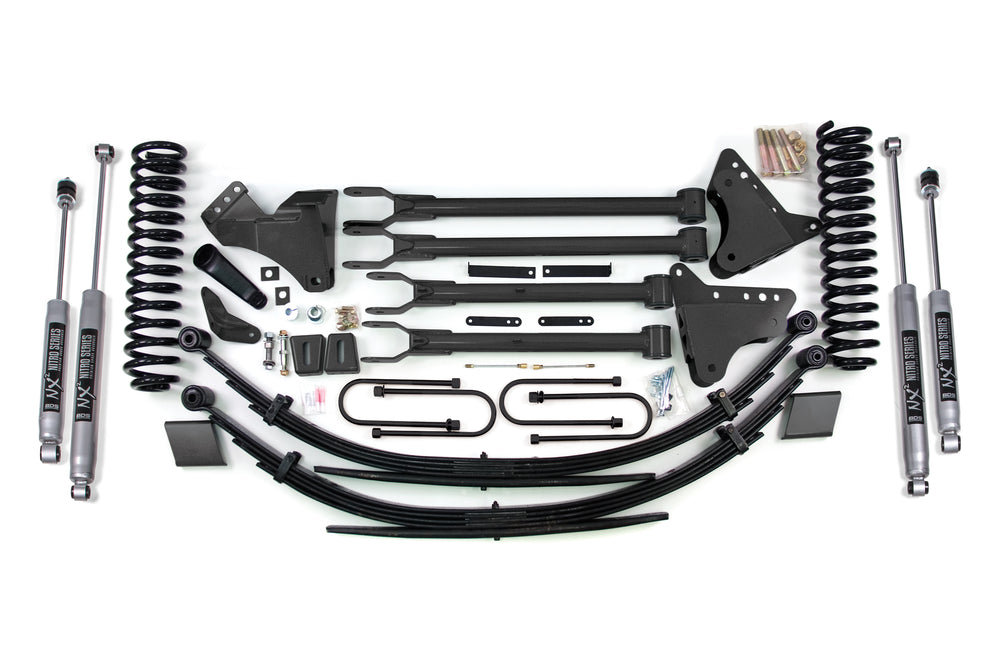 BDS Suspension - 08-10 F250/350 Dsl 8/8 4-Link Spring Kit -BDS567H