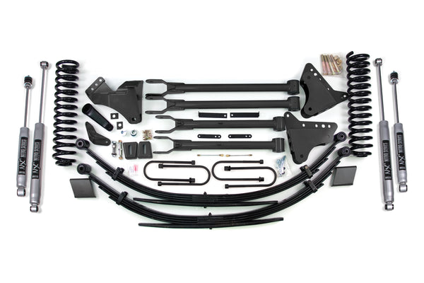 BDS Suspension - 08-10 F250/350 Dsl 8/8 4-Link Spring Kit -BDS567H