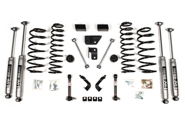 BDS Suspension - 2018-2025 Jeep Wrangler JL - 4Dr - 2" Suspension Lift Kit - Coil Springs Front/R -BDS1435H