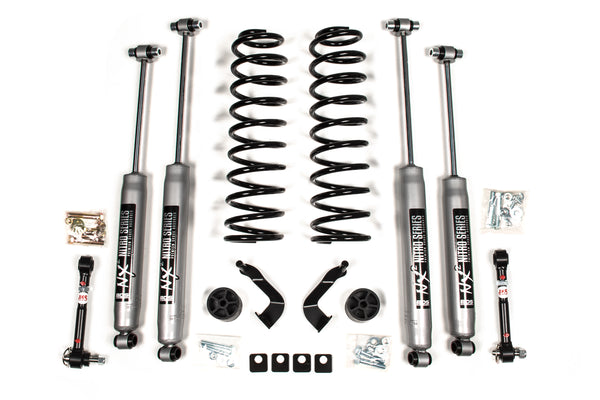 BDS Suspension - 2020-2025 Jeep Gladiator (JT) 2" Leveling Springs w/ NX2 Shocks -BDS1436H