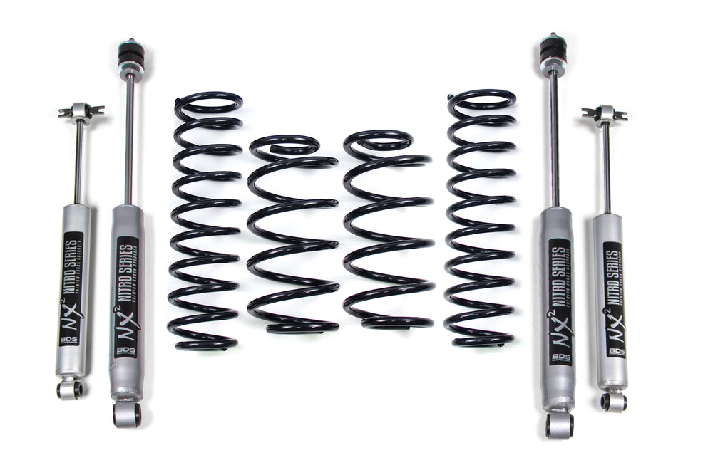 BDS Suspension - 97-06 TJ/Unl/Rub 2/2 Spring Kit -BDS417FS