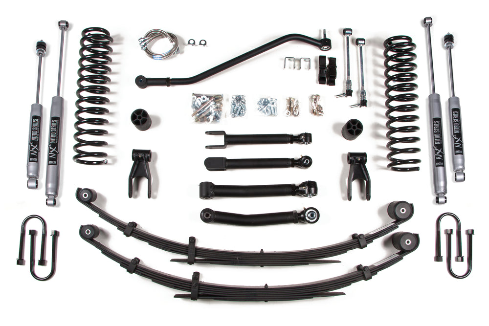 BDS Suspension - 84-01 XJ 2wd/4wd 4.5/4 Spring w/dana -BDS435H