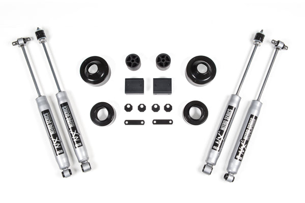 BDS Suspension - 2007-2018 Jeep Wrangler (JK)/Rubicon 4dr/2dr 2/2 Spacer Kit -BDS463H