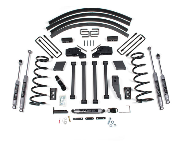 BDS Suspension - 94-99 Dodge 3/4tn 4.5/4.5 Blk&AAL no top -BDS211FS