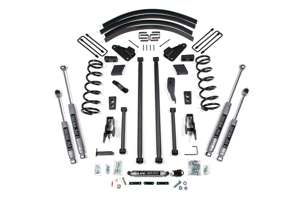BDS Suspension - 94-99 Dodge3/4 4.5/4.5 LA Blk&AAL w/top -BDS214FS