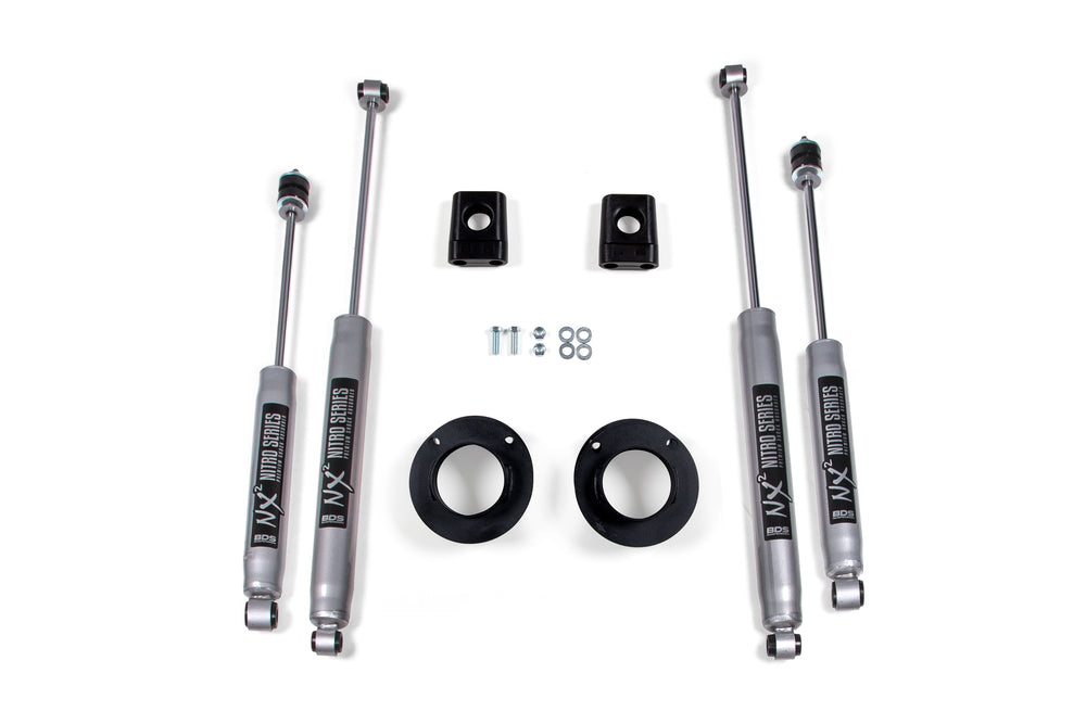 BDS Suspension - 2013-2022 Ram 3500 2in Leveling Kit -BDS694H