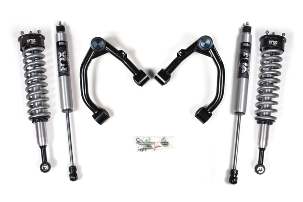 BDS Suspension - 2007-2021 Toyota Tundra 2" Performance Lift, 2.0 PS Coilover, 2.0 PS Rear Shock -BDS826FSL