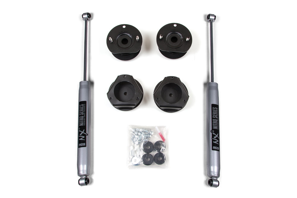 BDS Suspension - 02-09 Trailblazer/Envoy 4wd 2/2 Coil Kit -BDS168FS