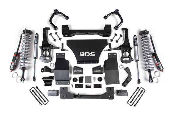 BDS Suspension - 2019-2024 Chevy TB/GMC AT4 1500 4wd 2.5" Coilover Suspension System With 2.5 Fro -BDS788FPE