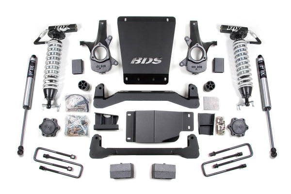 BDS Suspension - X - 07-13 K1500 4/3 w/Block - Fox 2.5 C/O -BDS184FDSC