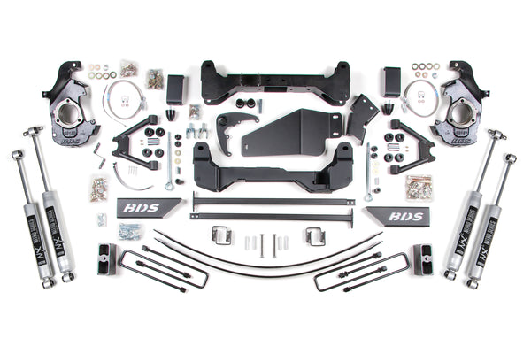 BDS Suspension - 88-98 K1500/2500 6/5 Springs -BDS194H