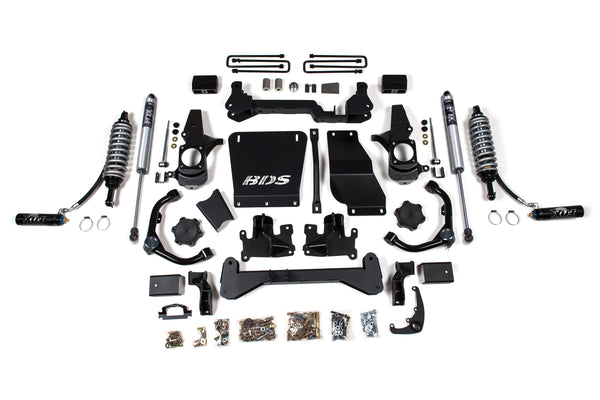 BDS Suspension - 01-10 HD 4.5" C/O System w/Rear Block -BDS740FDSC